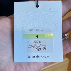 Calvin Klein Dresses Calvin Klein Navy Blue Button Front